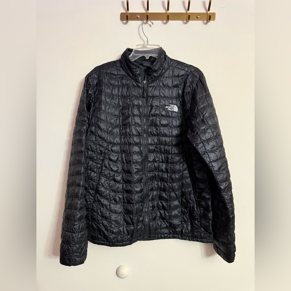The North Face Other - The North Face Black TNF Zip Up Thermoball Down Puffer Jacket Mens Size L